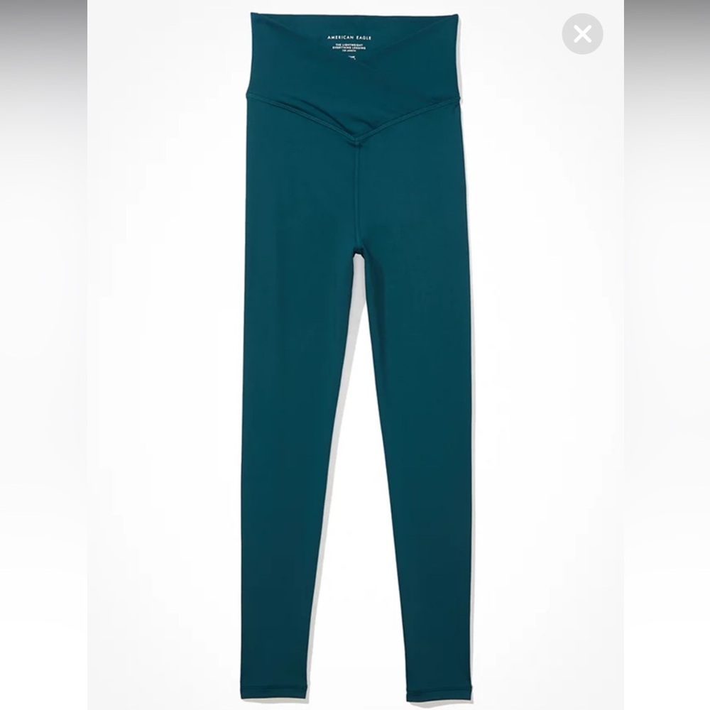 American Eagle Lightweight Everything Legging Crossover 7/8 Length